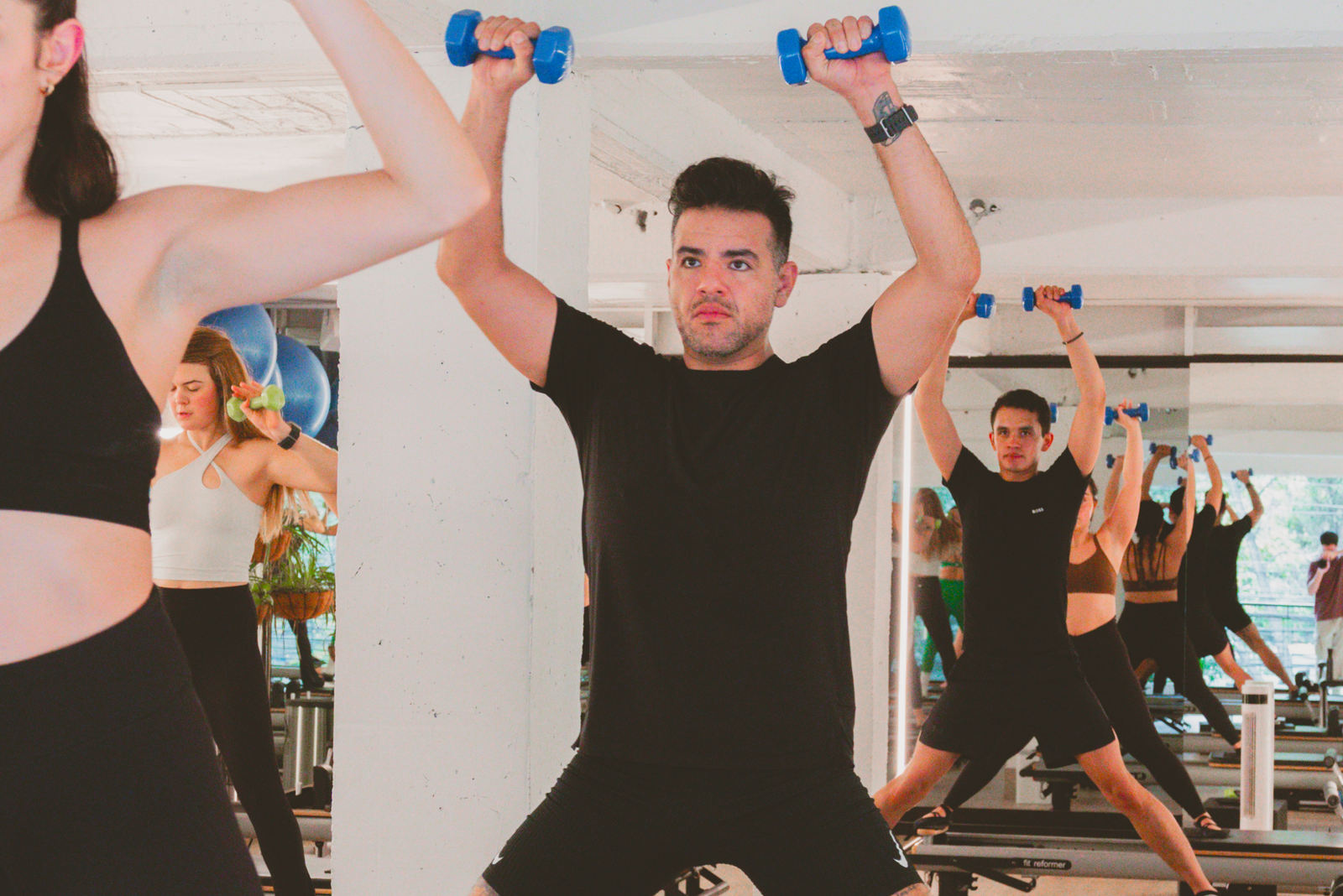 Clase de Pilates Reformer en The Fit Pilates